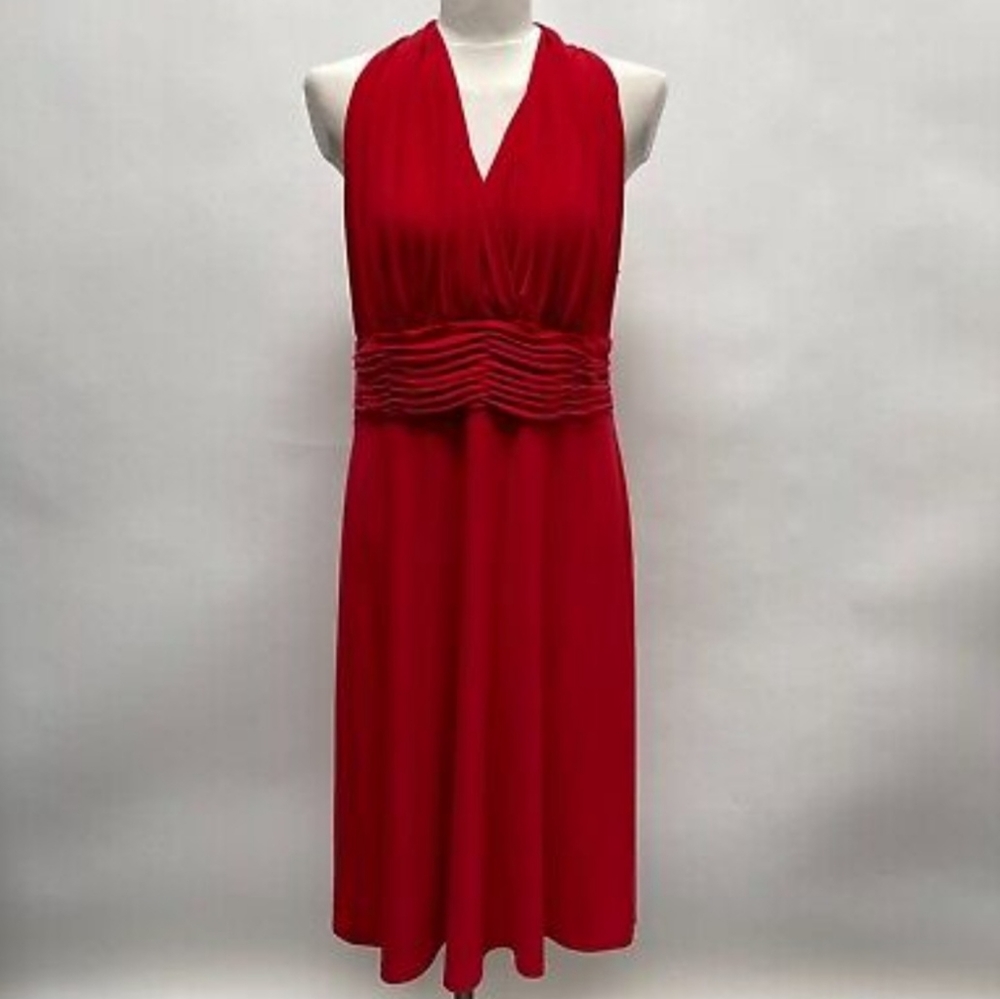 Red Jones Wear Dress Size 12